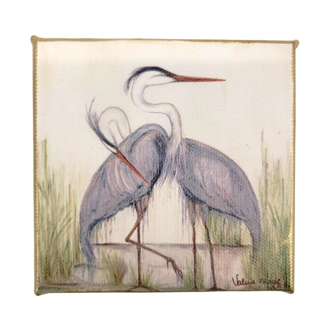 "Love Birds" Mini Canvas