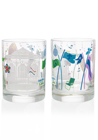 Porch Fest Glass