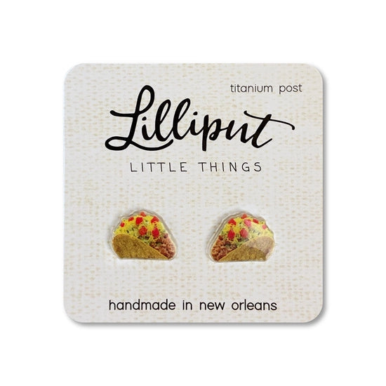 Taco Earrings