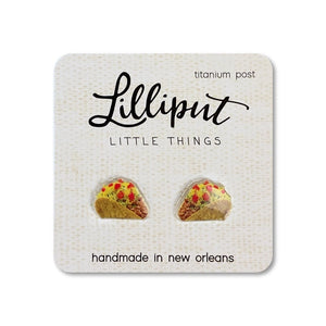 Taco Earrings