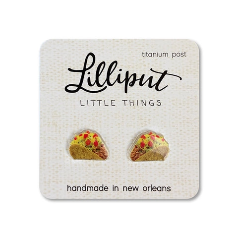 Taco Earrings