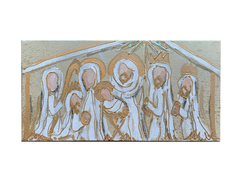 "The Gifts of the Magi" Mixed Media 6x12