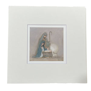 "The Holy Family" Matted Fine Art Reproduction